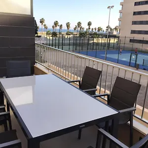 Lujo, Primera Linea Playa, Garaje, Wifi, Piscina Climatizada Roquetas de Mar